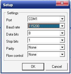 Настройка COM порта Настройка порта