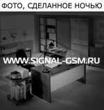 фото сделанное MMS GSM камерой ночью